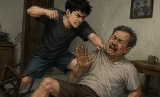 Hal Sepele, Anak Tega Bakar Ayah Kandungnya