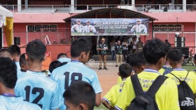 Kompetisi Sepakbola Antar Pelajar SMP di Asahan. Wabup: Potensi Lahirkan Atlet Berbakat